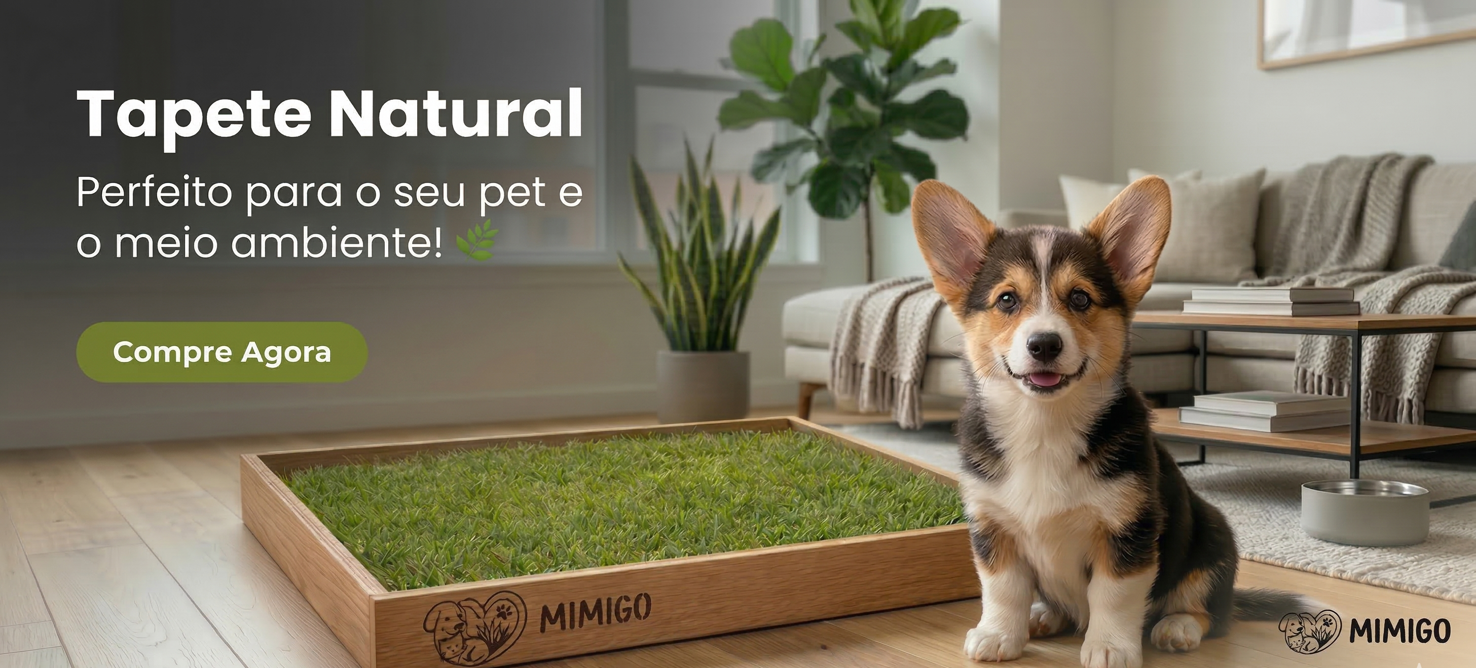 Tapete Higiênico Natural Mimigo 