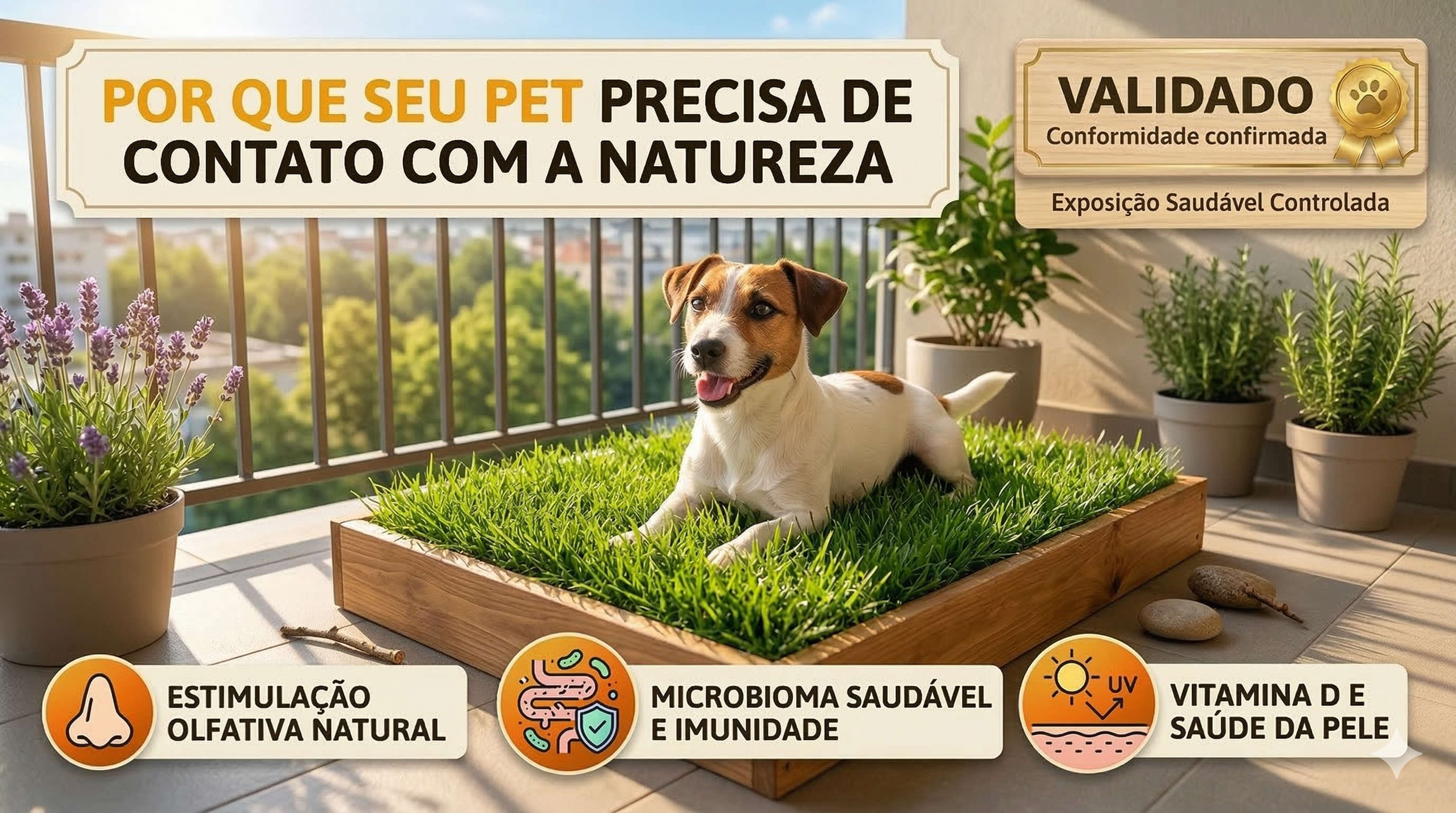 Por que Seu Pet Precisa de Contato com a Natureza